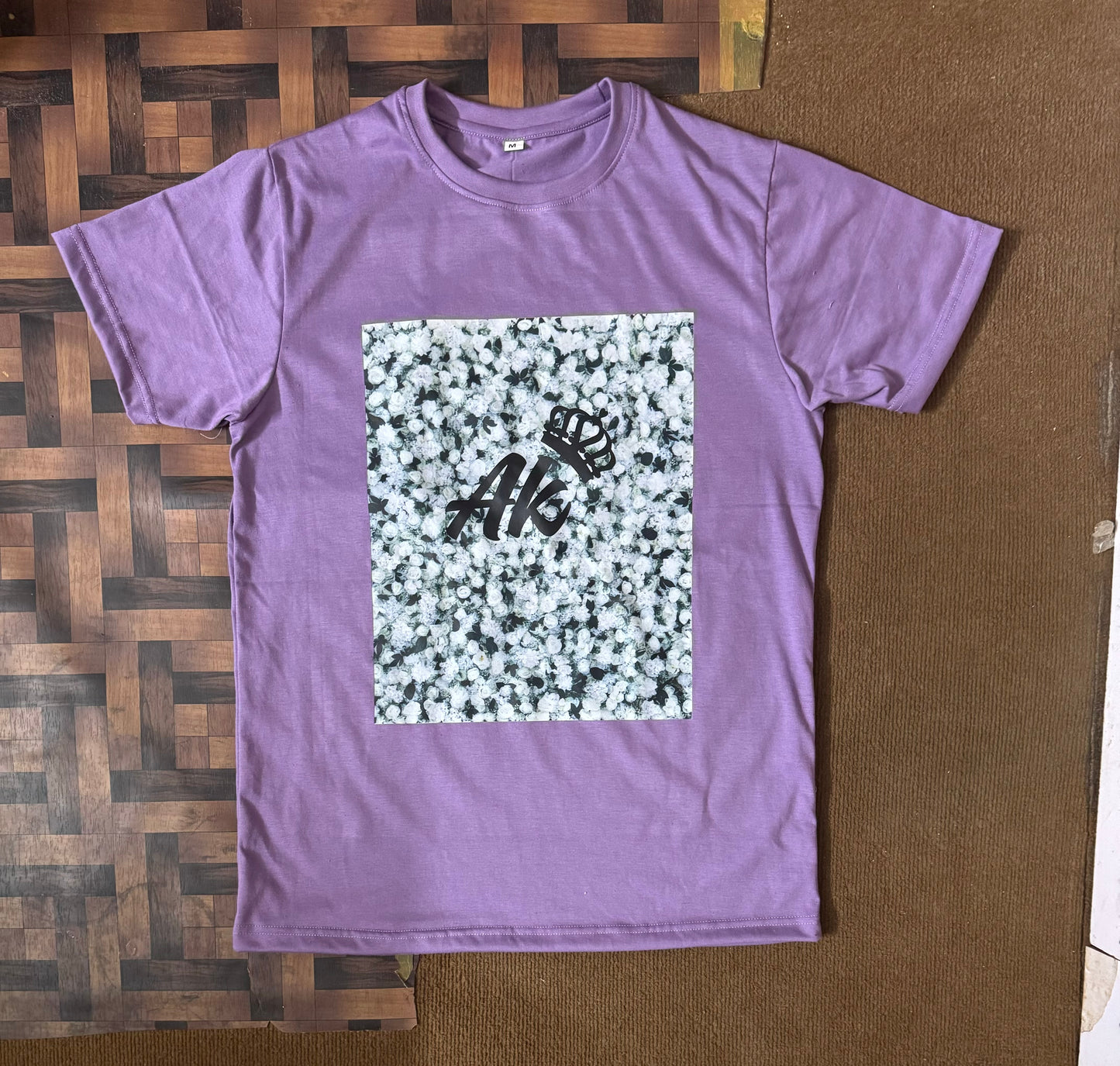 Flower backdrop shirt